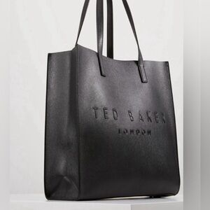 Ted Baker London Large Black Saffiano Tote